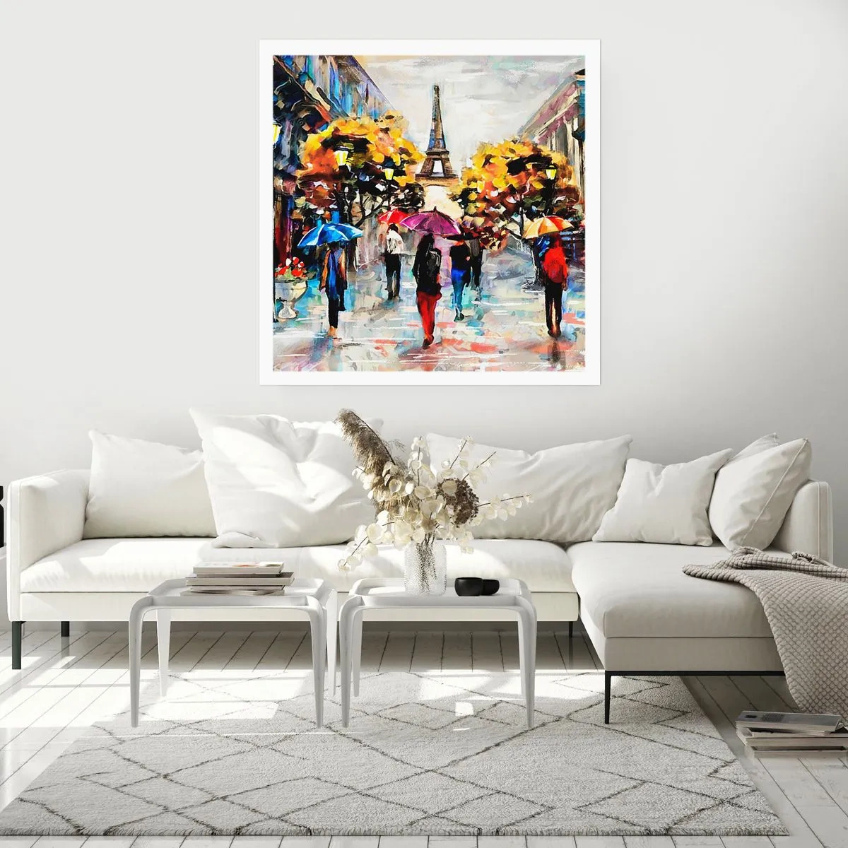 Plakat - Særligt smuk om efteråret - 40x40 cm