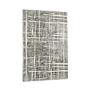 Billede på glas - En sammensætning vævet - 50x70 cm