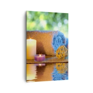 Lærredstryk - Billede på lærred - Tid til kroppen - 80x120 cm