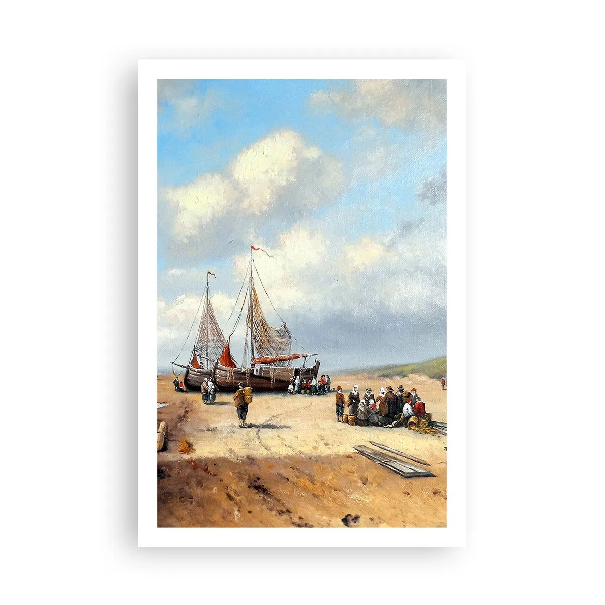 Plakat - Efter en vellykket fangst - 61x91 cm