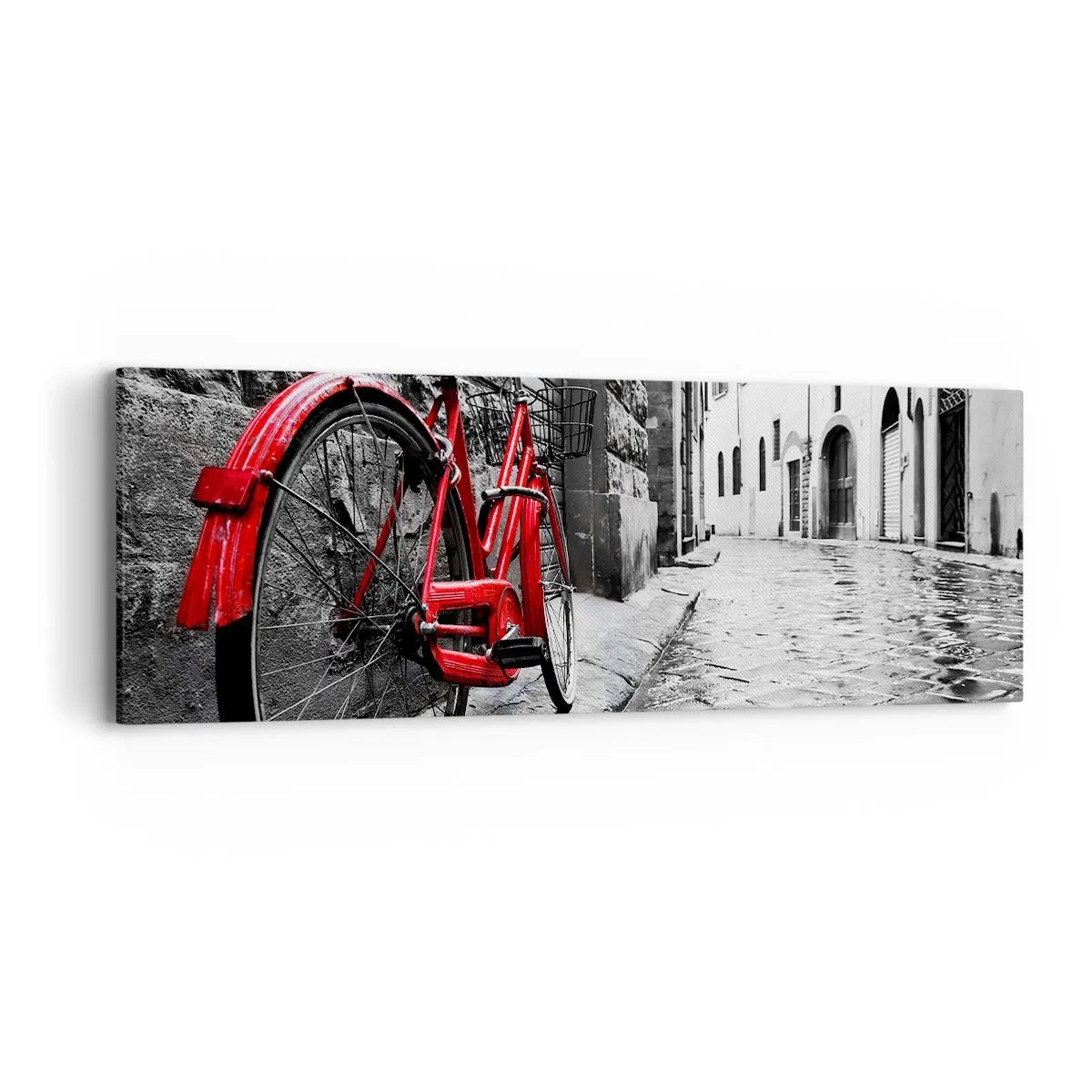 Lærredstryk - Billede på lærred - Ægte skønhed ældes ikke - 90x30 cm