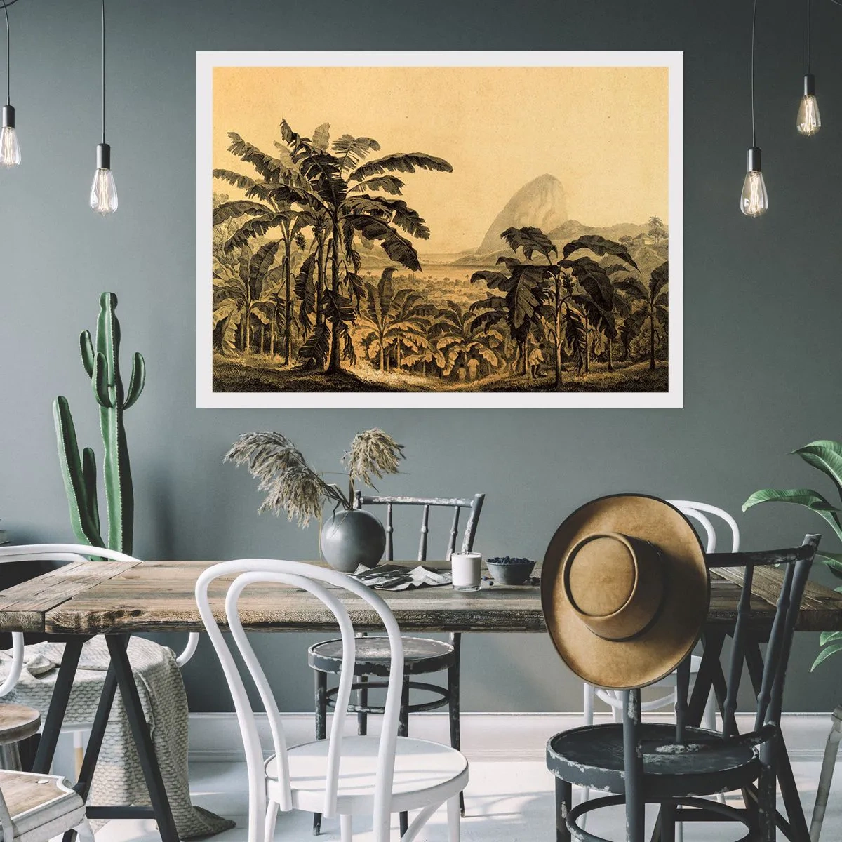 Plakat - I en kolonial atmosfære - 40x30 cm