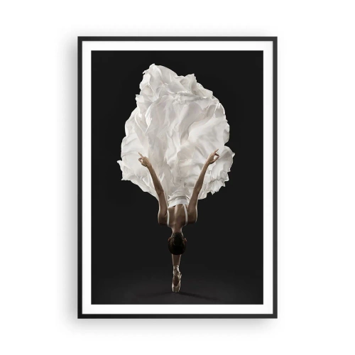 Plakat i sort ramme - Usædvanlige baner - 70x100 cm
