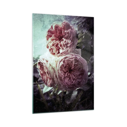 Billede på glas - I en romantisk atmosfære - 70x100 cm