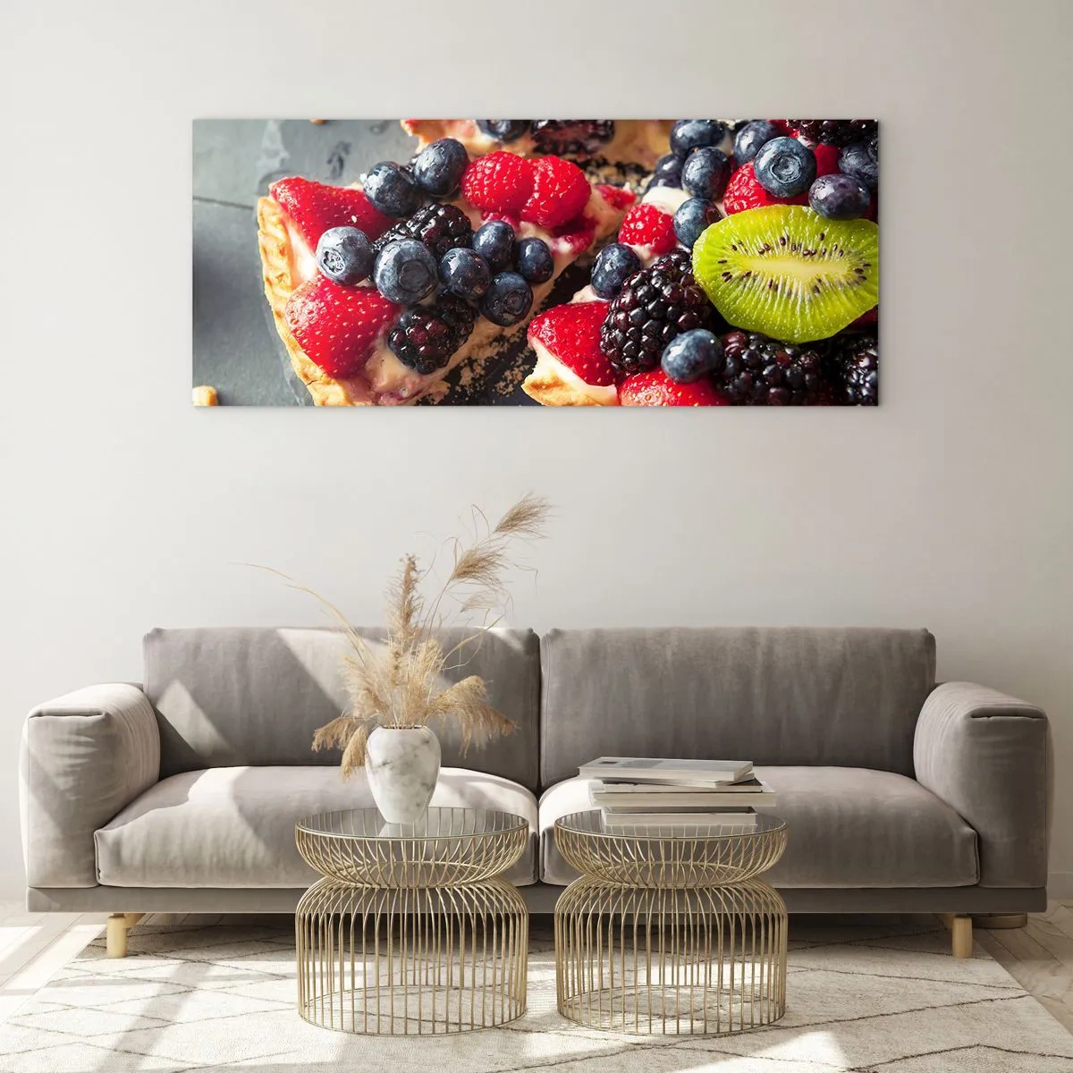 Billede på glas - Dolce vita! - 90x30 cm