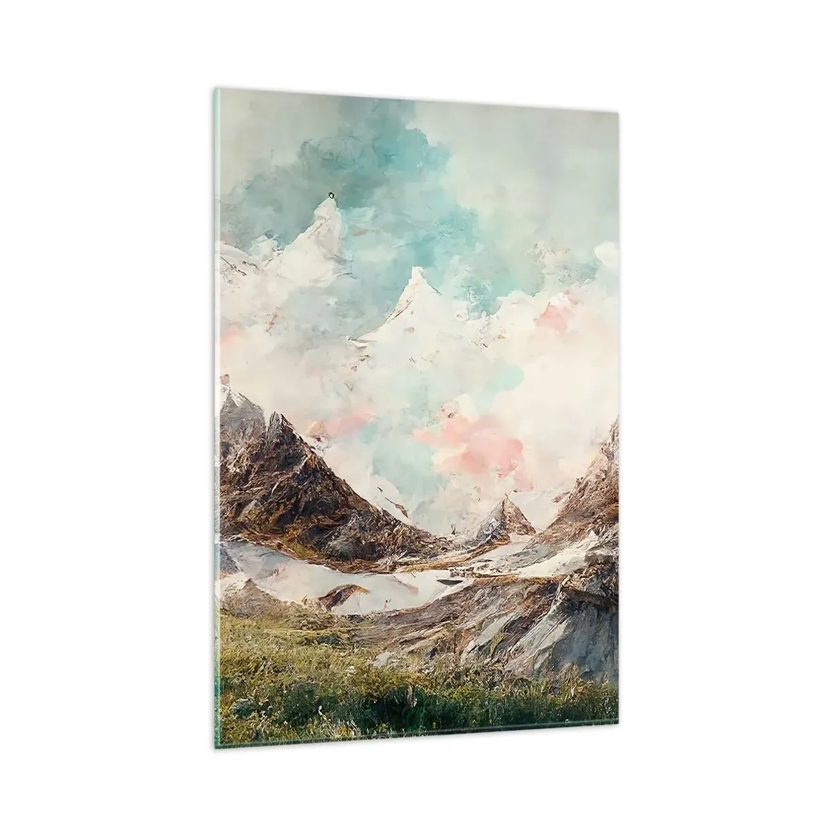 Billede på glas - Stenede knive - 80x120 cm