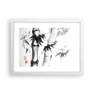 Plakat i hvid ramme - Nærbillede af Orienten - 40x30 cm