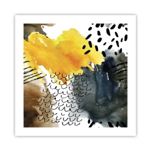 Plakat - Et møde mellem elementerne - 50x50 cm