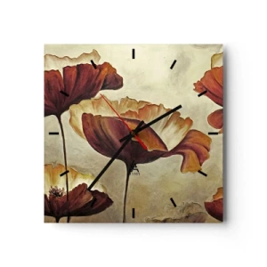 Vægur, Uret - Marker - 30x30 cm