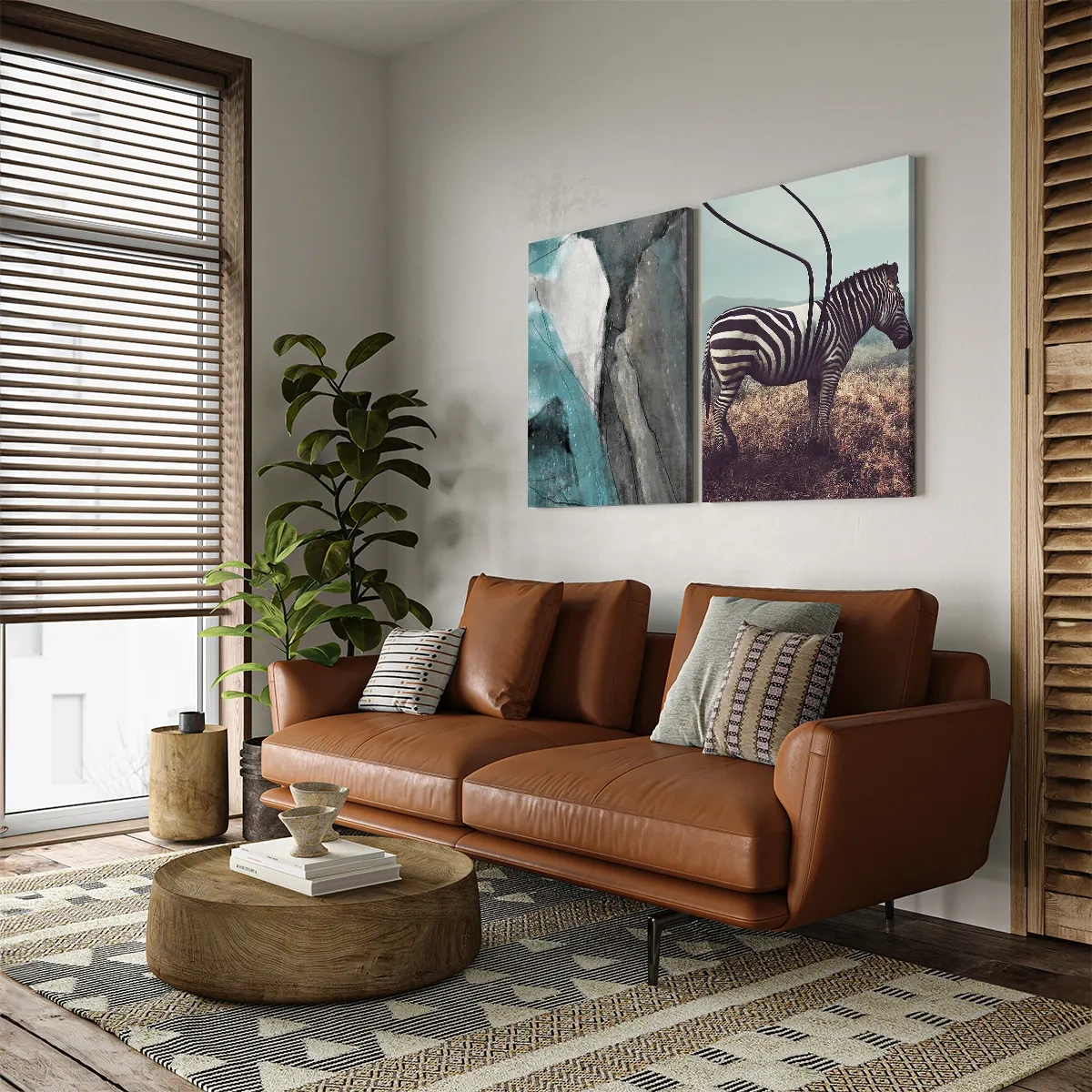 African steppes - Inspiration til stuen