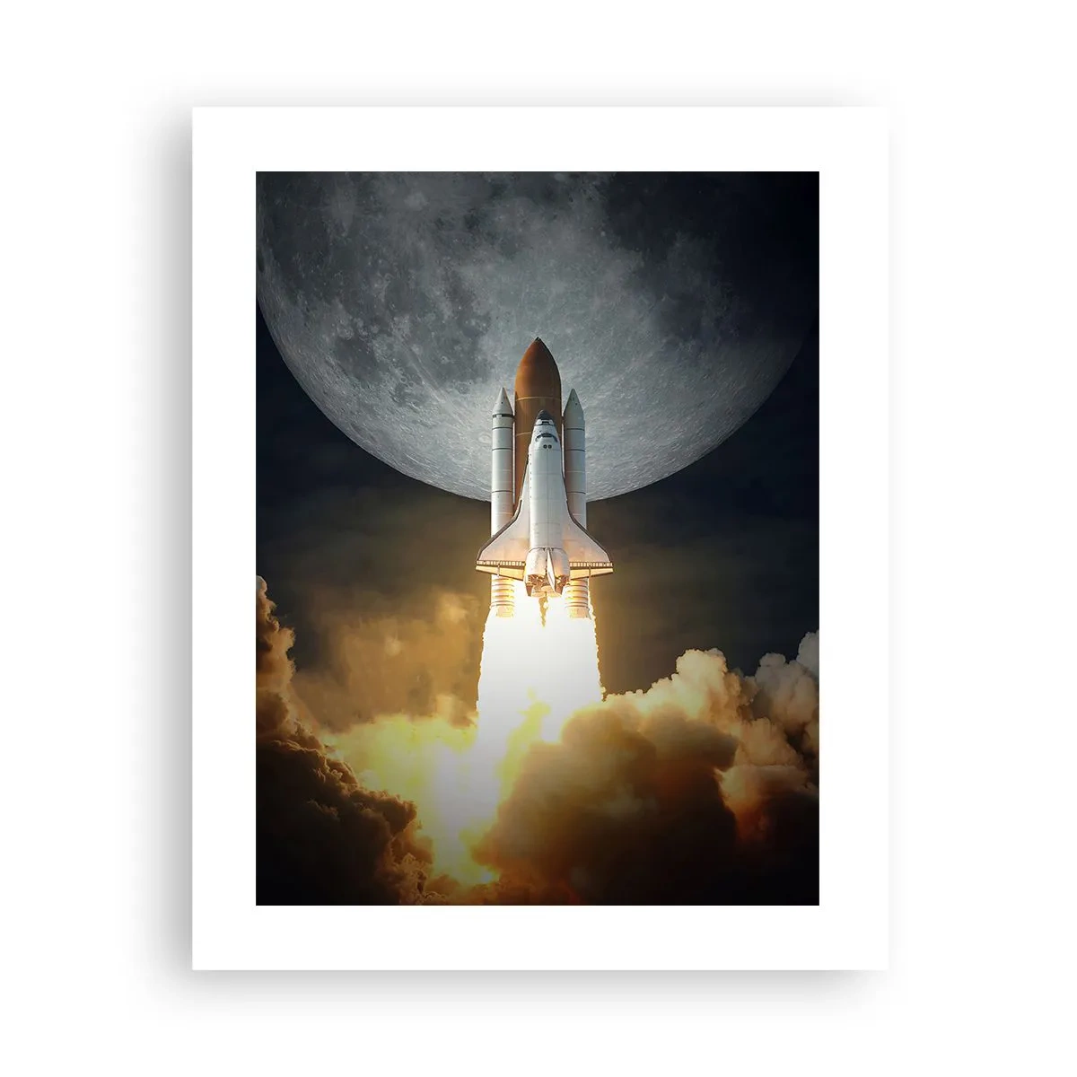 Plakat - Begyndelsen på et overjordisk eventyr - 40x50 cm