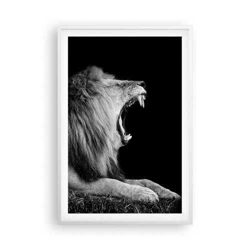 Plakat i hvid ramme - Uden tvivl - 61x91 cm