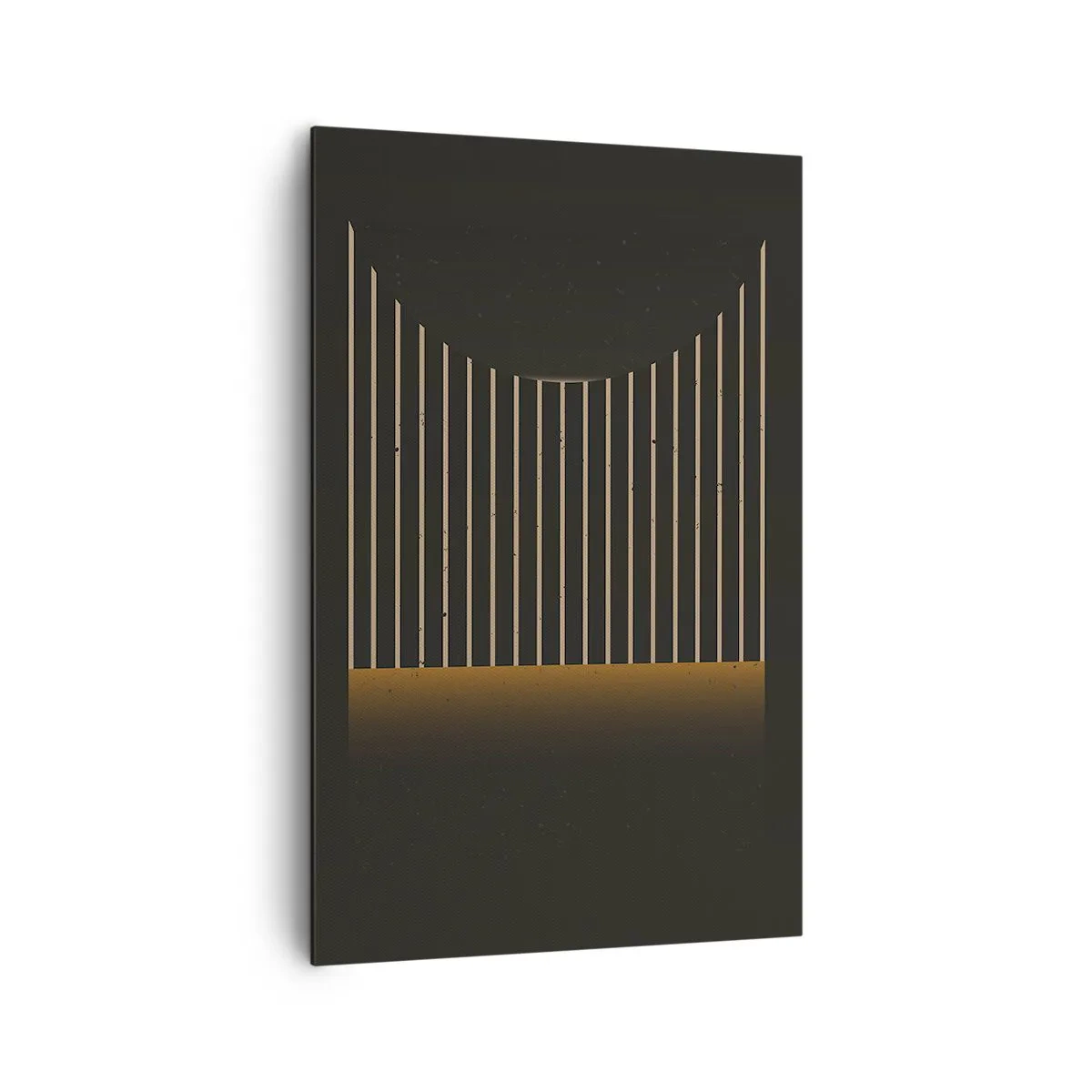 Lærredstryk - Billede på lærred - Udforsk mørket - 80x120 cm