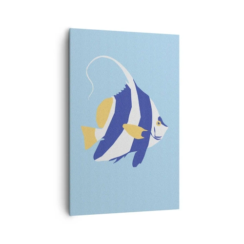 Lærredstryk - Billede på lærred - Savner tropisk vand - 80x120 cm