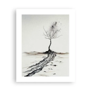 Plakat - Vinterens melankoli - 40x50 cm