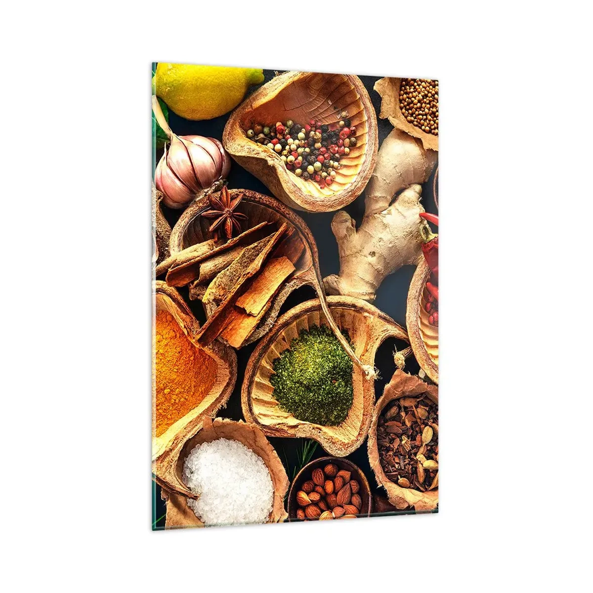 Billede på glas - Tag, hvad du vil have - 80x120 cm