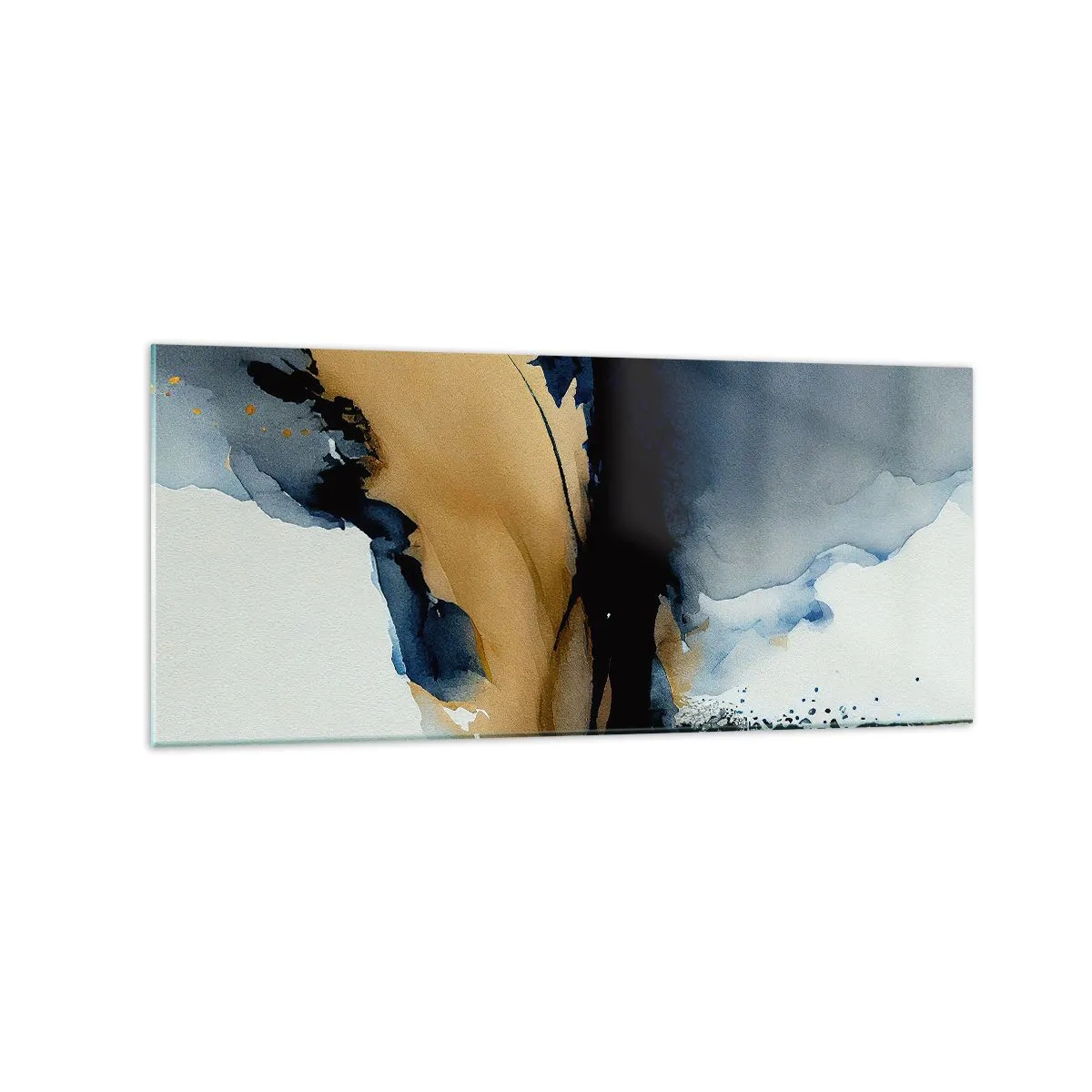 Billede på glas - Bag sløret - 120x50 cm