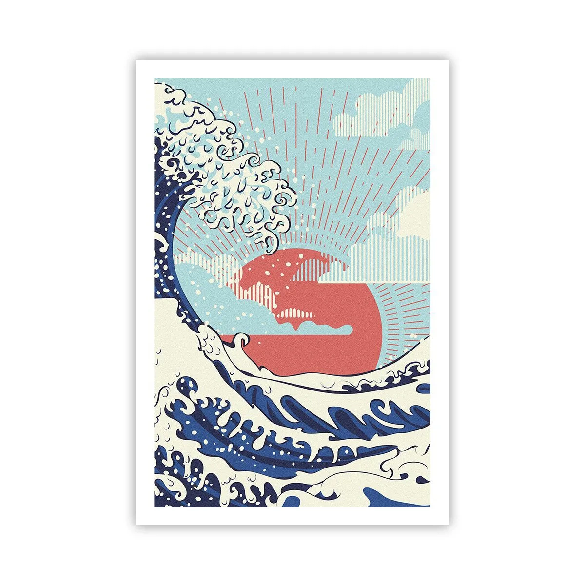 Plakat - Fra japanske inspirationer - 61x91 cm