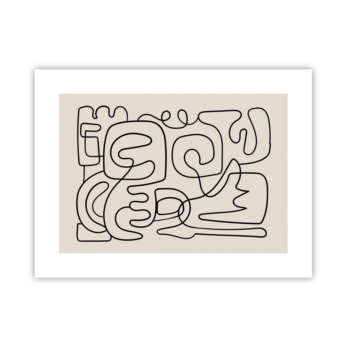 Plakat - På sporet - 40x30 cm