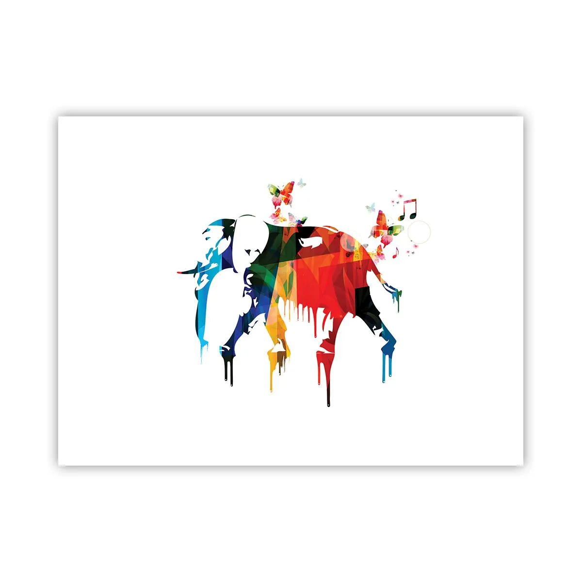 Plakat - Alle kan danse - 40x30 cm