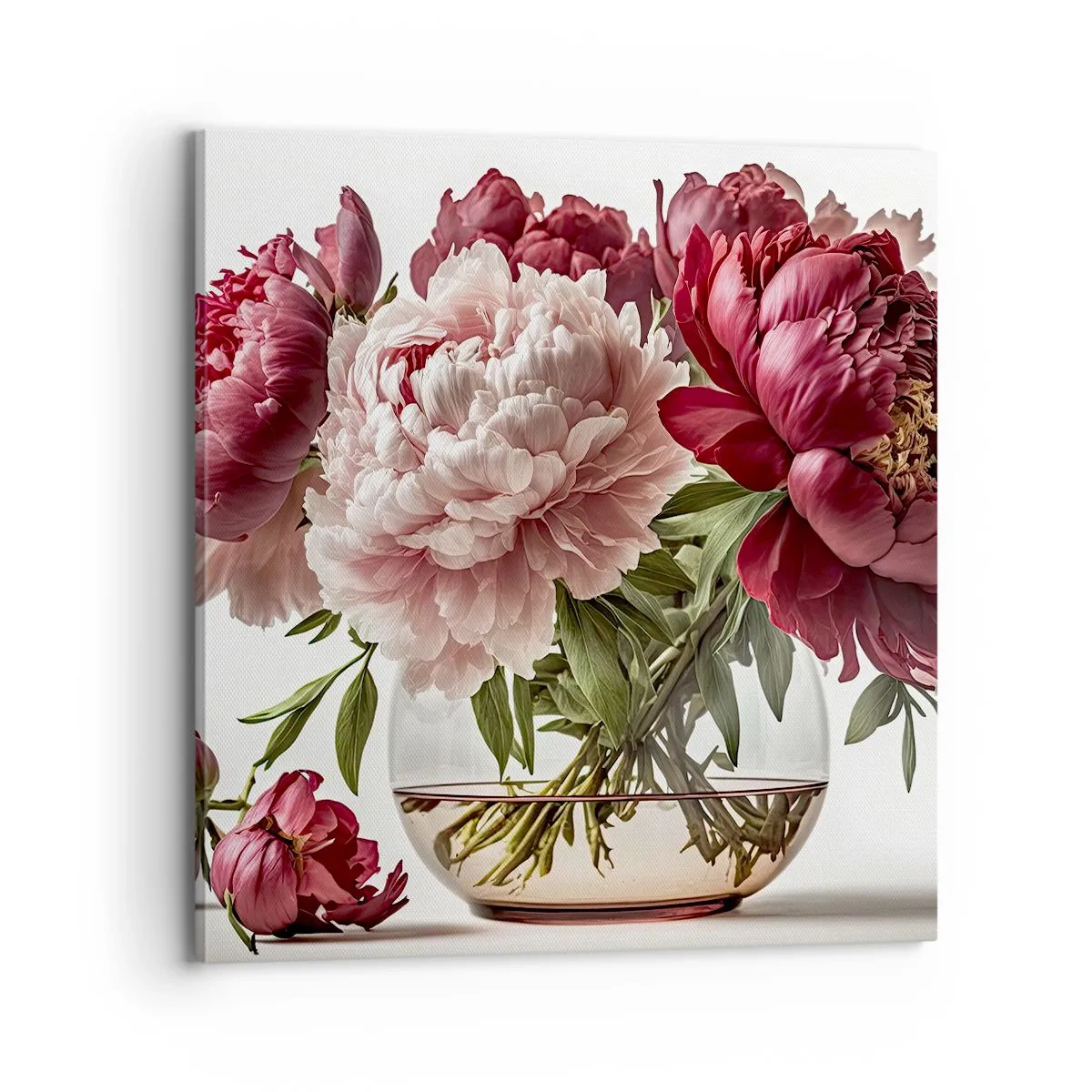 Lærredstryk - Billede på lærred - I fuldt flor af skønhed - 70x70 cm