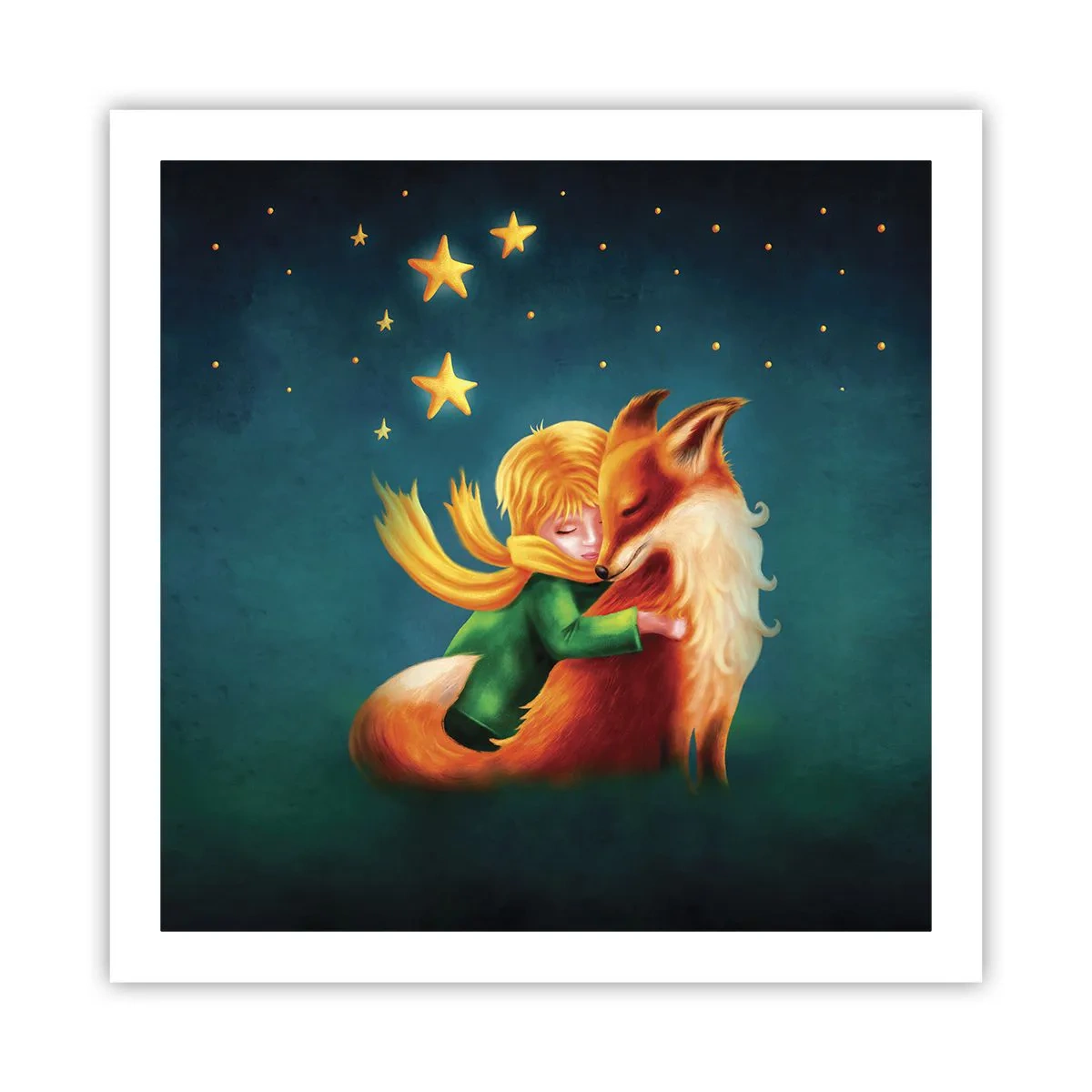 Plakat - Lille Prins - 60x60 cm