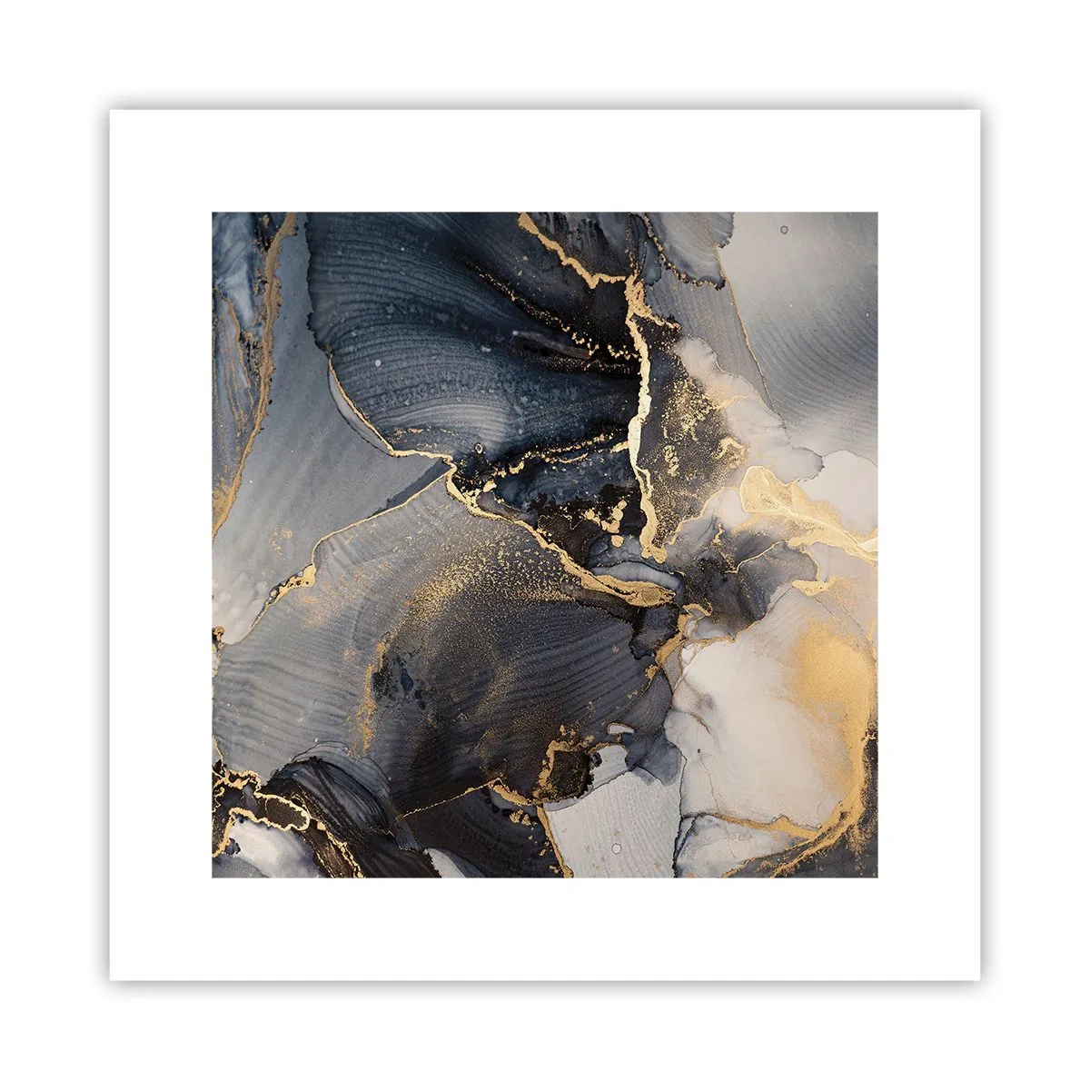 Plakat - Livet af sten - 30x30 cm