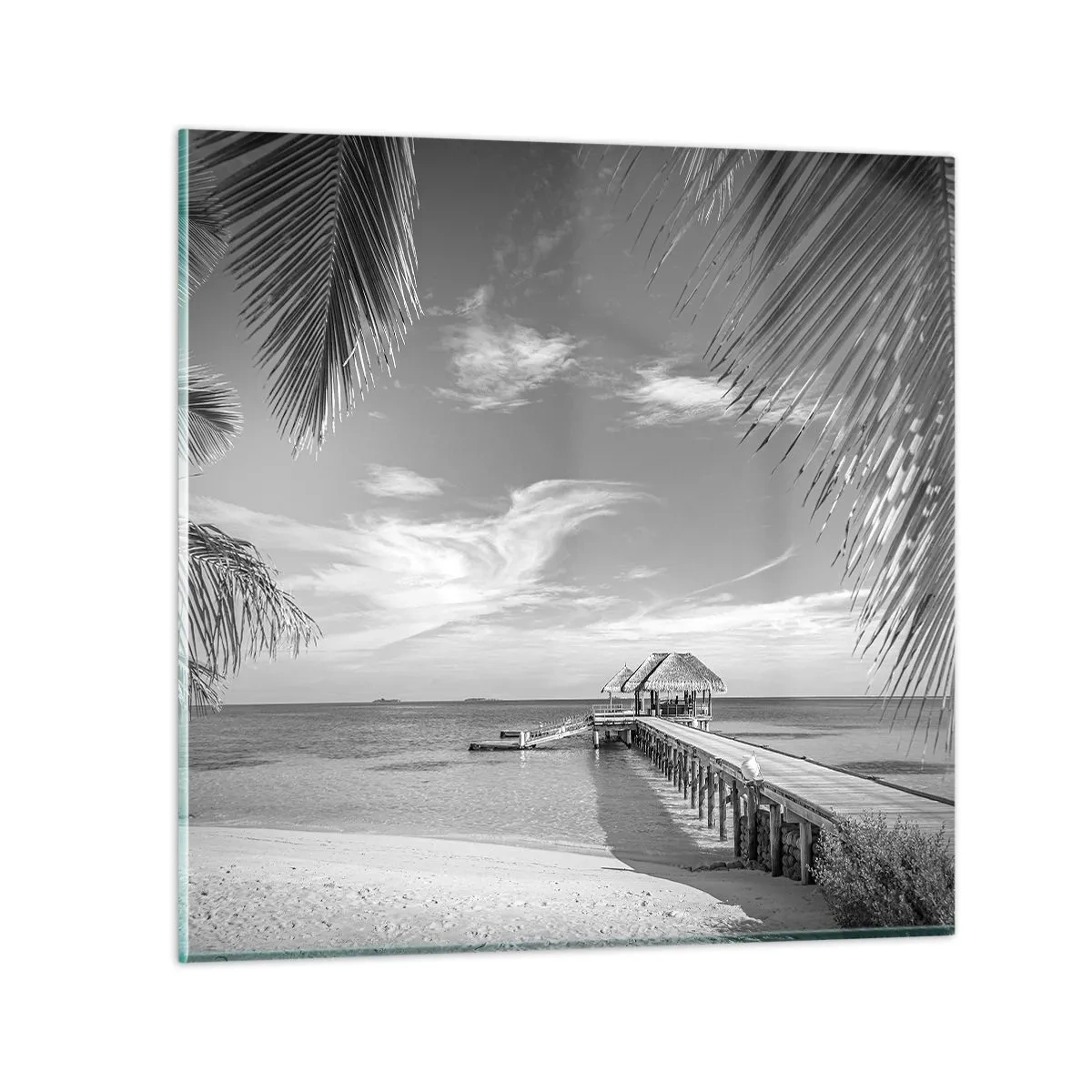 Billede på glas - Et minde eller en drøm? - 50x50 cm