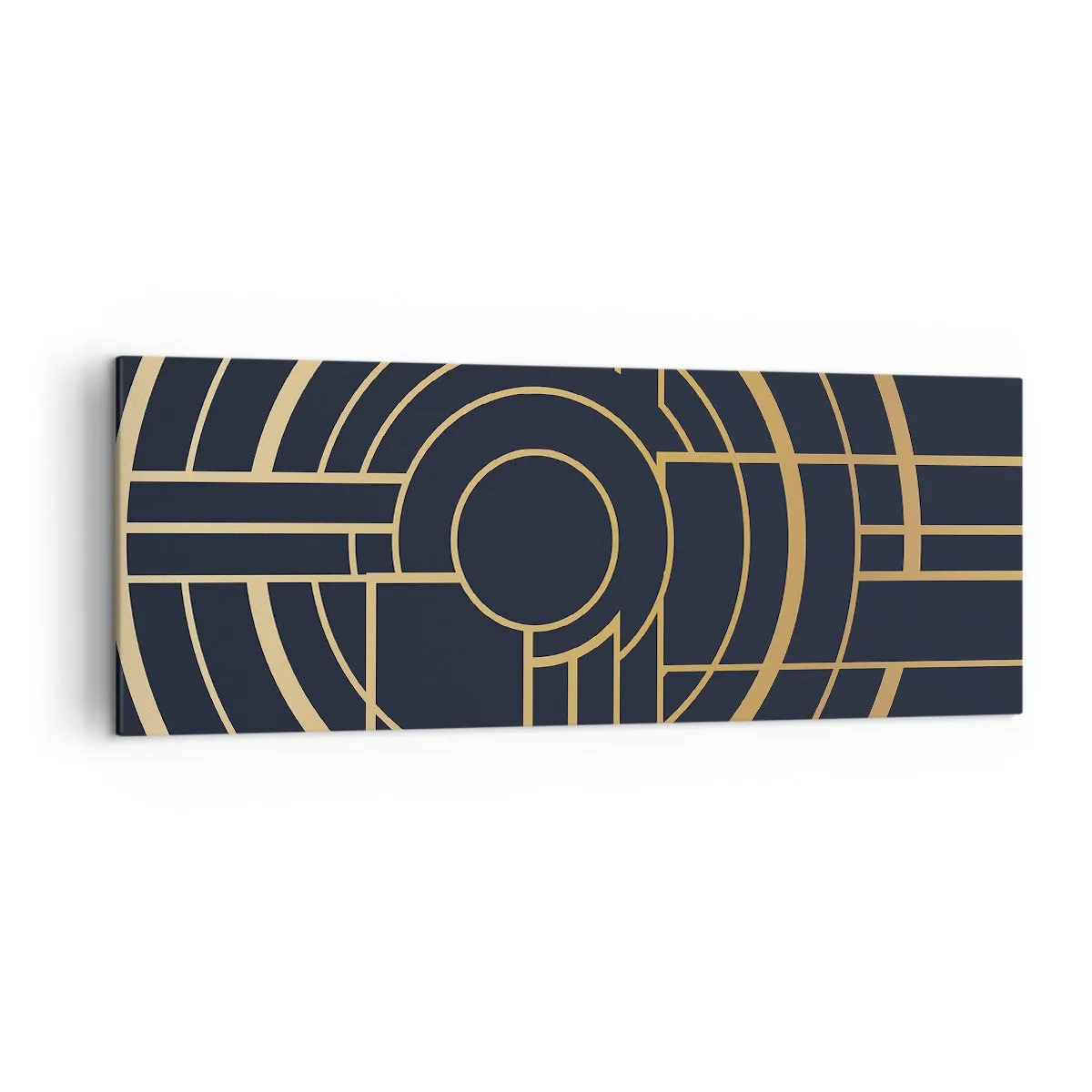 Lærredstryk - Billede på lærred - At vende tingene på hovedet - 140x50 cm