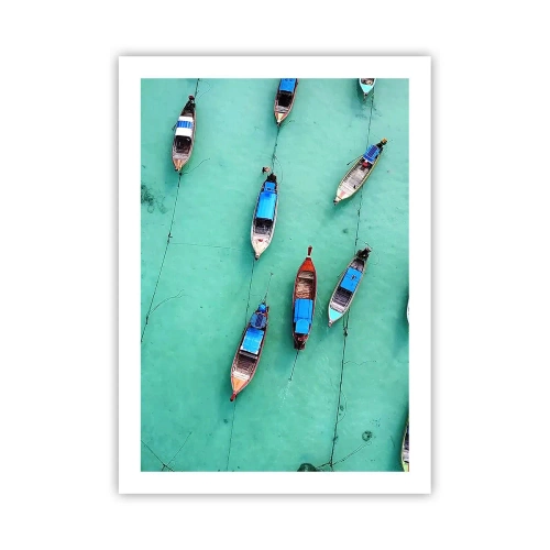 Plakat - I glædelig forventning - 50x70 cm