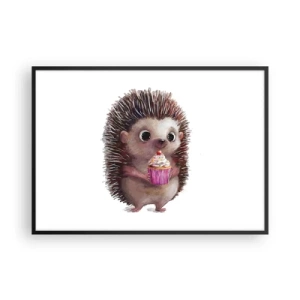 Plakat i sort ramme - Fejring er hver dag - 100x70 cm