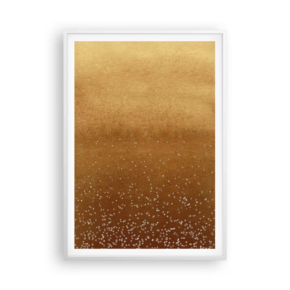 Plakat i hvid ramme - Lysets fødsel - 70x100 cm