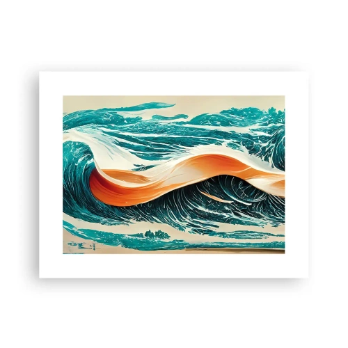Plakat - Surferens drøm - 40x30 cm