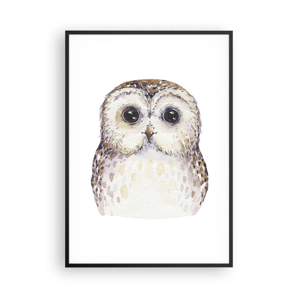 Plakat i sort ramme - Se mig i øjnene - 70x100 cm