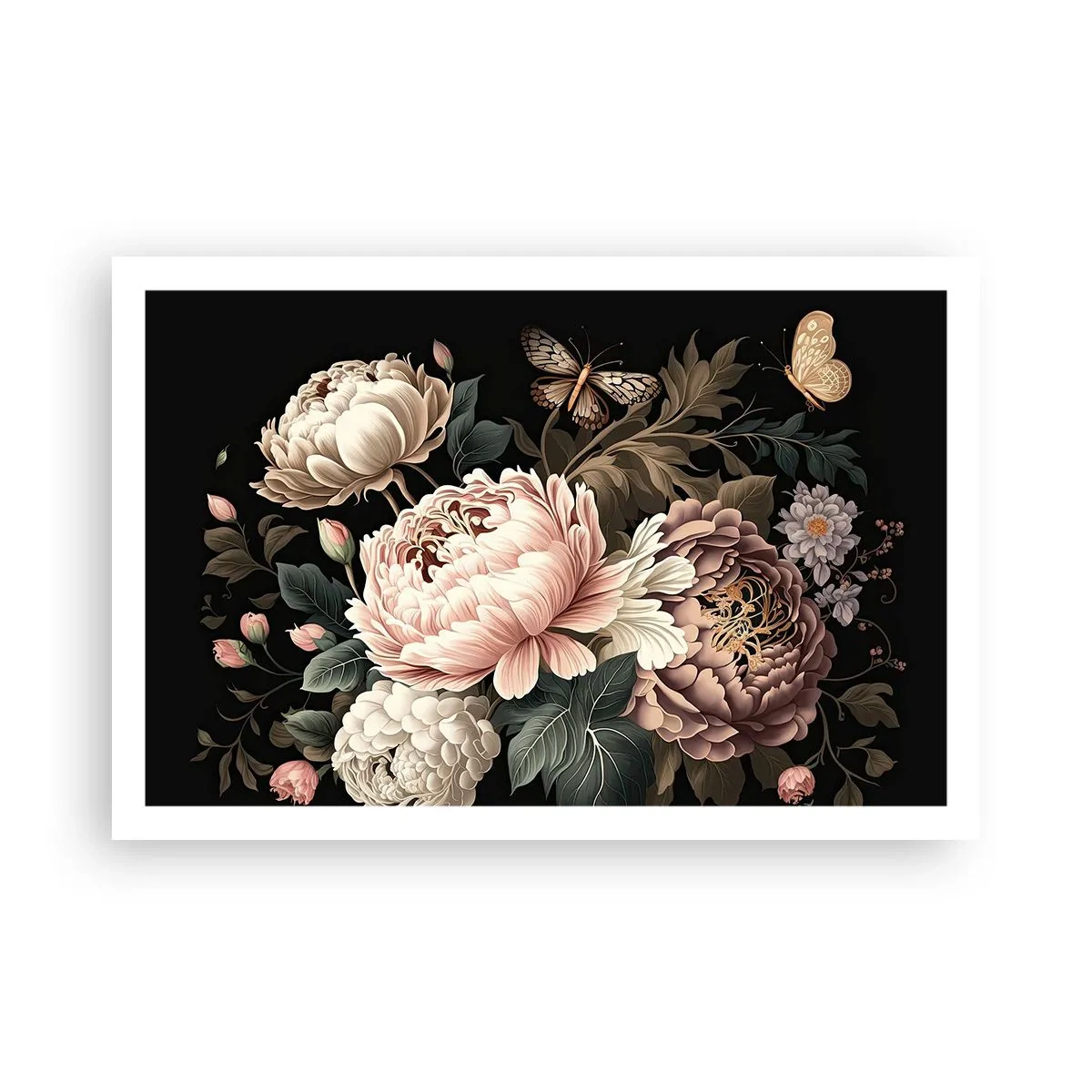 Plakat - I barok stil - 91x61 cm