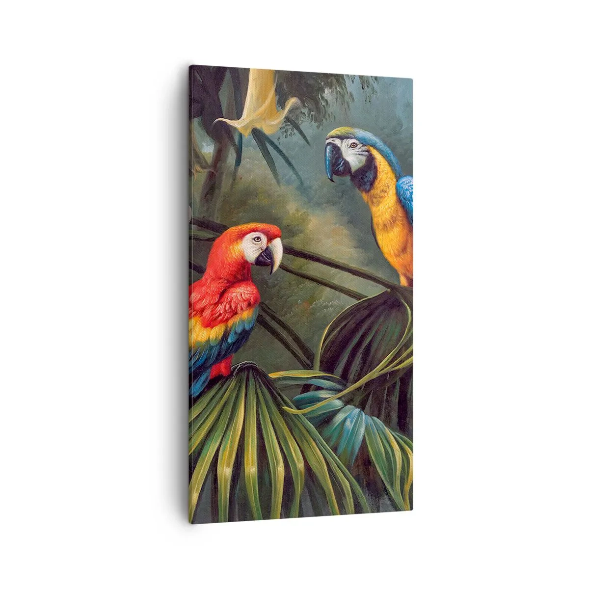 Lærredstryk - Billede på lærred - Romantik i troperne - 55x100 cm