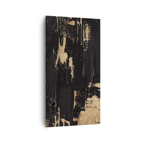 Lærredstryk - Billede på lærred - Et spor af berøring - 55x100 cm
