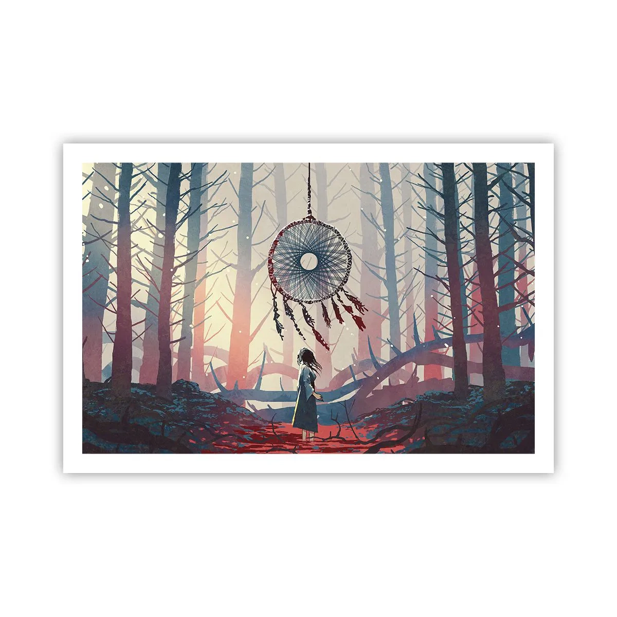 Plakat - Det hemmelige ritual for lykke - 91x61 cm