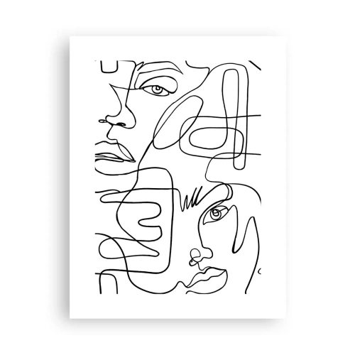 Plakat - I sammenfiltrede følelser - 30x40 cm