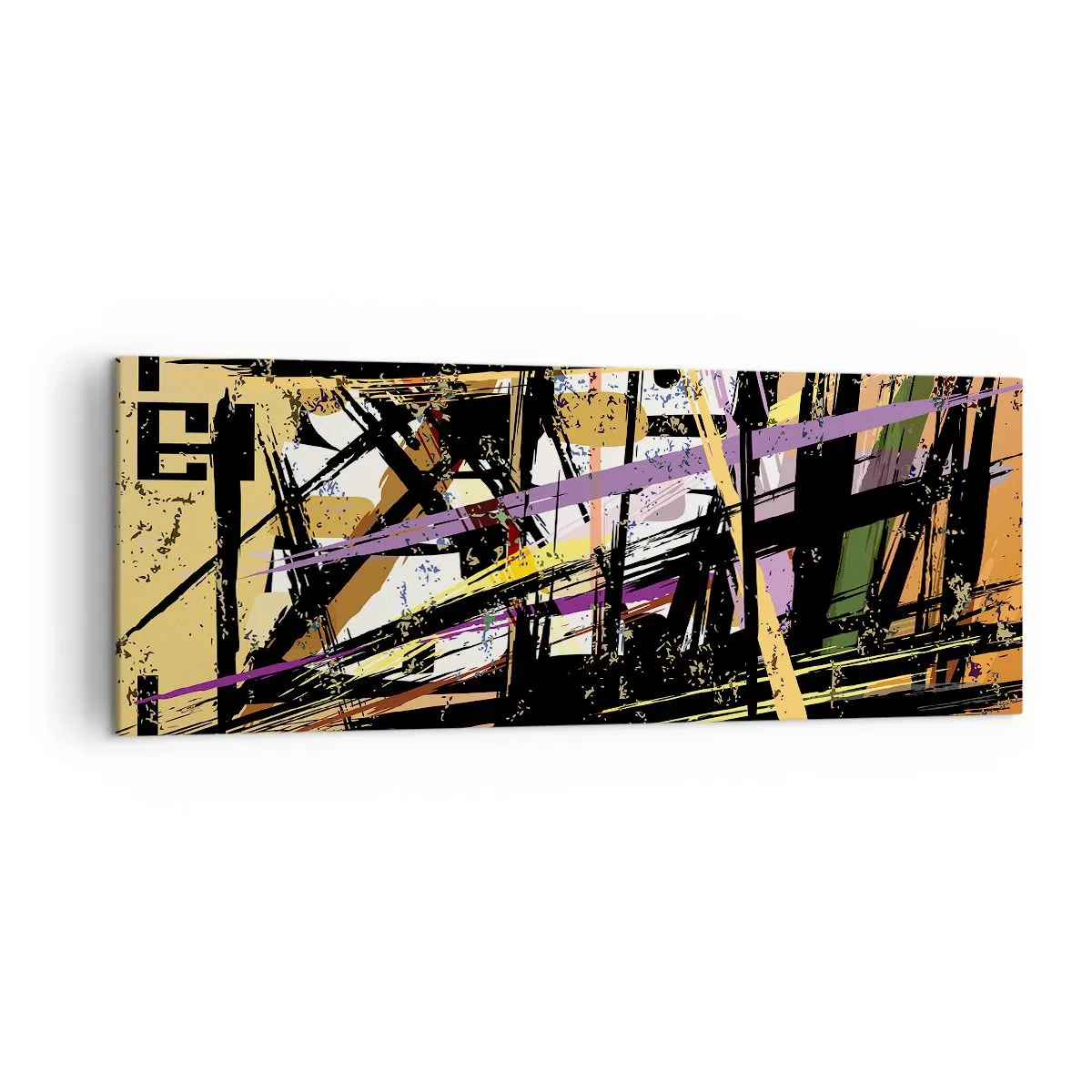 Lærredstryk - Billede på lærred - Skarpt snit - 140x50 cm