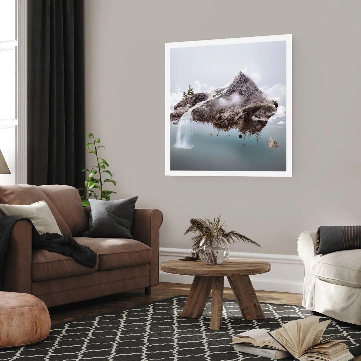 Plakat - Set gennem en surrealists øjne - 60x60 cm