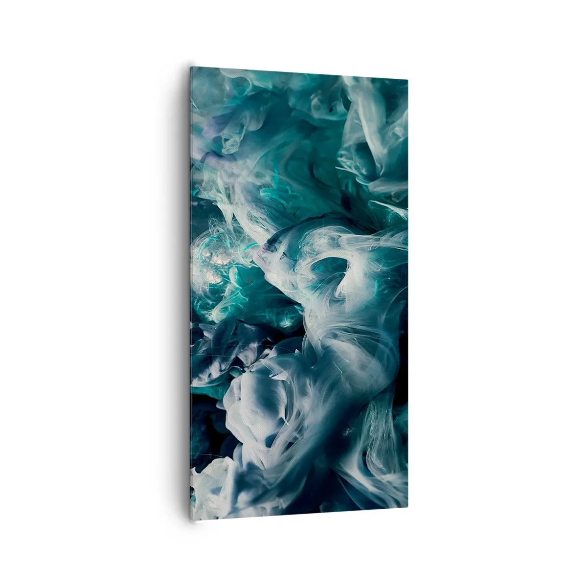 Lærredstryk - Billede på lærred - Farvebevægelse - 65x120 cm