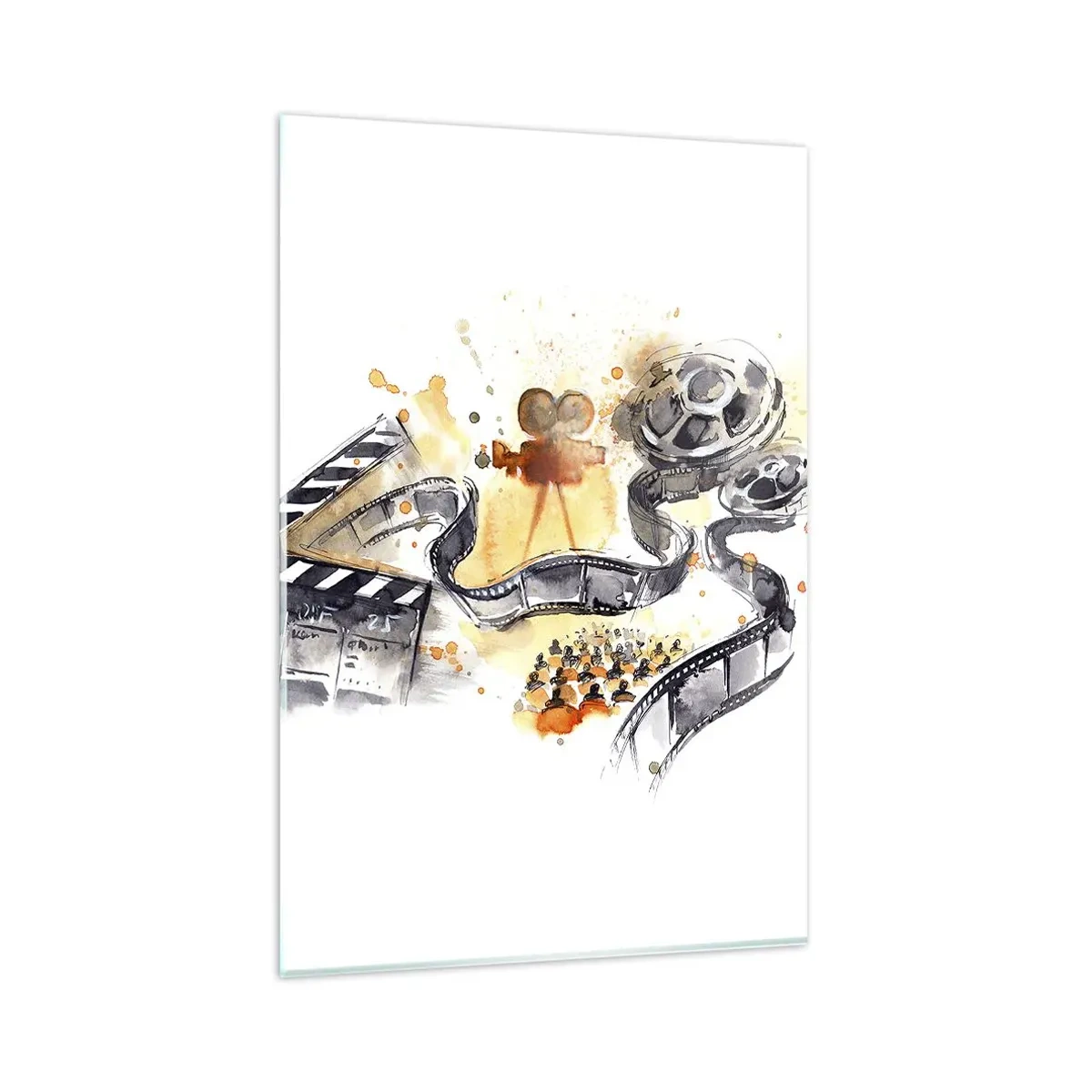 Billede på glas - I drømmeland - 80x120 cm