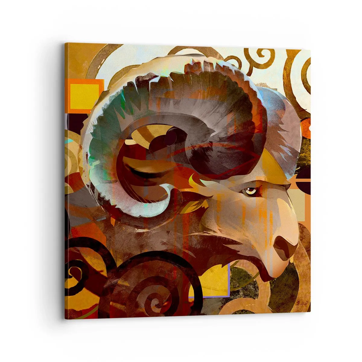 Lærredstryk - Billede på lærred - Magier - religioner - ritualer - 70x70 cm