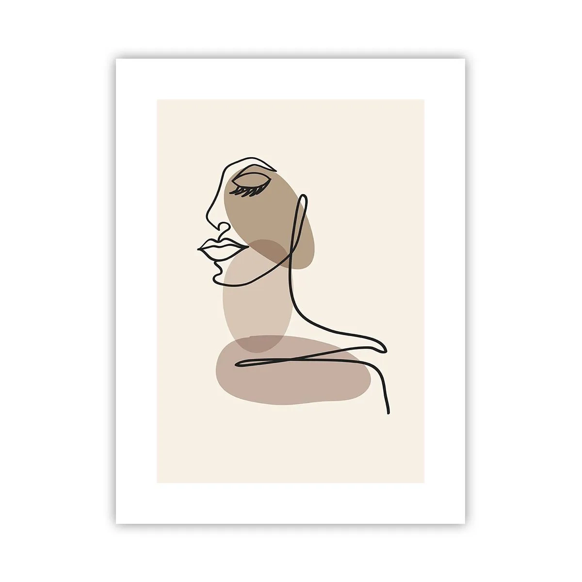 Plakat - Lytter til sig selv - 30x40 cm