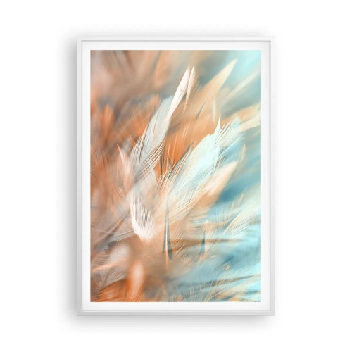 Plakat i hvid ramme - I mildhedens land - 70x100 cm