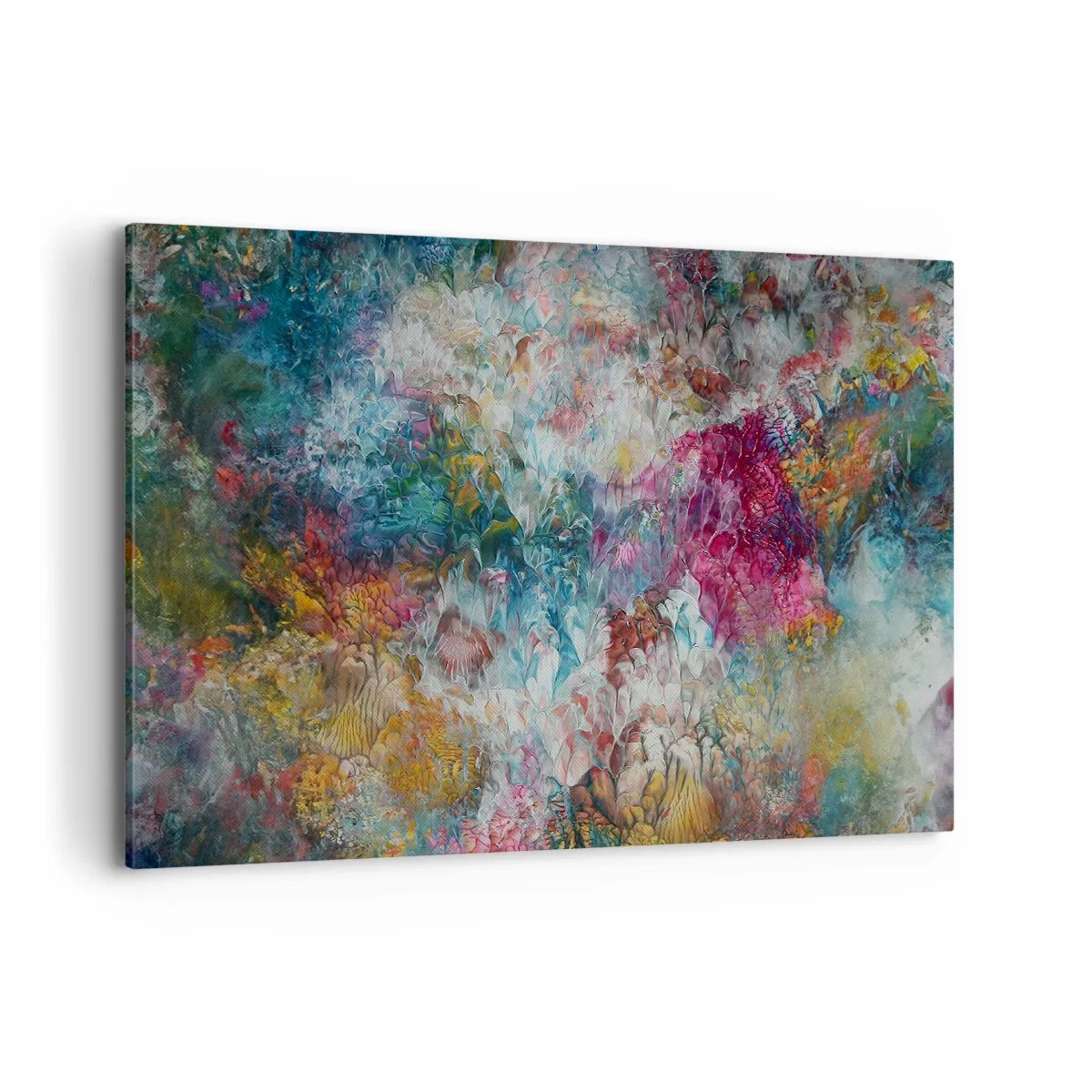 Lærredstryk - Billede på lærred - I fuldt flor - 100x70 cm
