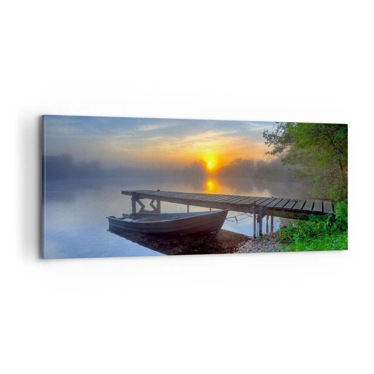 Lærredstryk - Billede på lærred - Hvordan det almindelige bliver til noget magisk - 100x40 cm