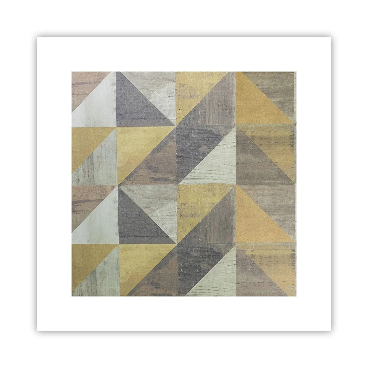 Plakat - Ved trekantens vinkel - 30x30 cm