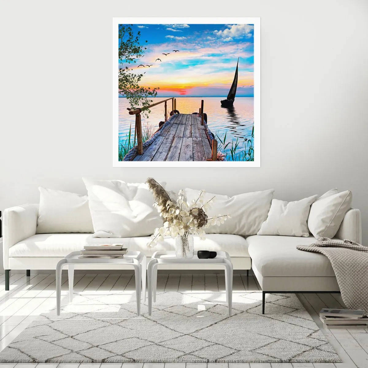 Plakat - Godaften - 60x60 cm